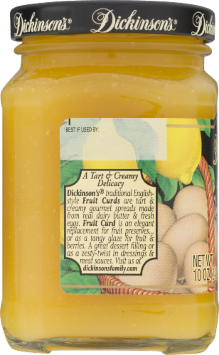 Dickinson's Lemon Curd Perspective: left