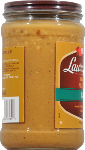 Laura Scudder's Nutty Peanut Butter Perspective: left