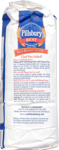 Pillsbury Best Self Rising Flour Perspective: left