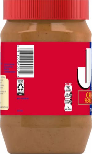 Jif® Creamy Peanut Butter Perspective: left