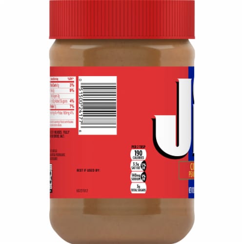 Jif® Creamy Peanut Butter Perspective: left
