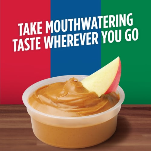 Jif To Go Natural Creamy Peanut Butter Spread Snack Size Packs Perspective: left