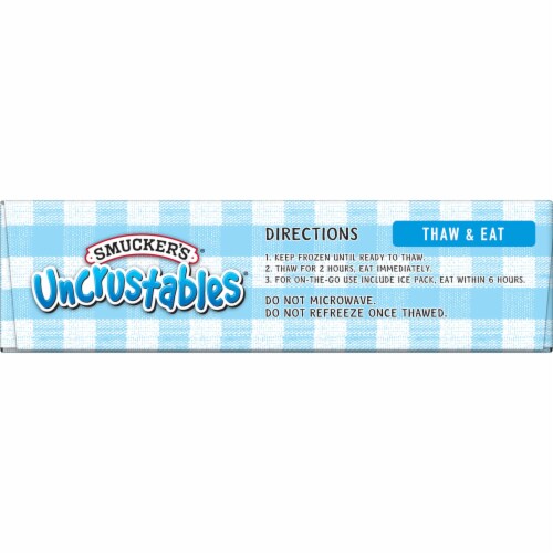 Smucker's® Uncrustables® Uncured Ham & Cheese Bites Perspective: left