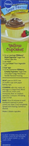 Pillsbury Sugar Free Classic Yellow Cake Mix Perspective: left
