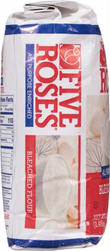 Five Roses All Purpose Enriched Bleached Flour Perspective: left