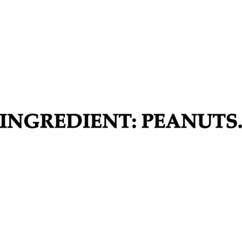Adam's Natural Unsalted Crunchy Peanut Butter Perspective: left