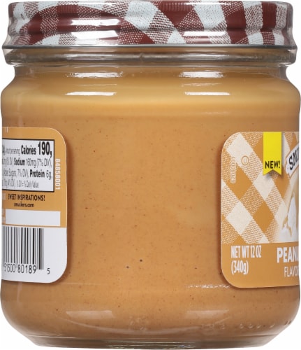 Smuckers® Peanut Butter Flavored Topping Perspective: left