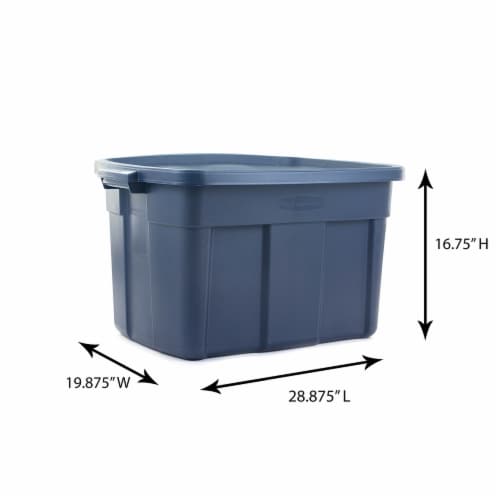 Rubbermaid Roughneck 10 Gallon, Storage Bins