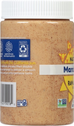 MaraNatha® Creamy Raw Almond Butter Perspective: left