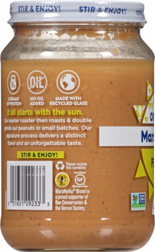 MaraNatha Crunchy Roasted Peanut Butter Perspective: left
