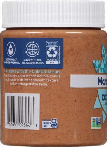 Maranatha® Creamy Coconut Almond Butter Perspective: left