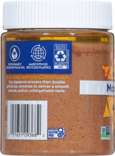 MaraNatha® Natural Creamy No Stir Almond Butter Perspective: left