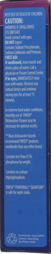Finish Powerball Quantum Dishwasher Detergent Capsules Perspective: left