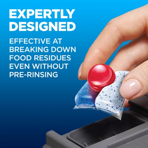 Finish Power Dishwasher Detergent, Premium Dishwashing Tablets Perspective: left