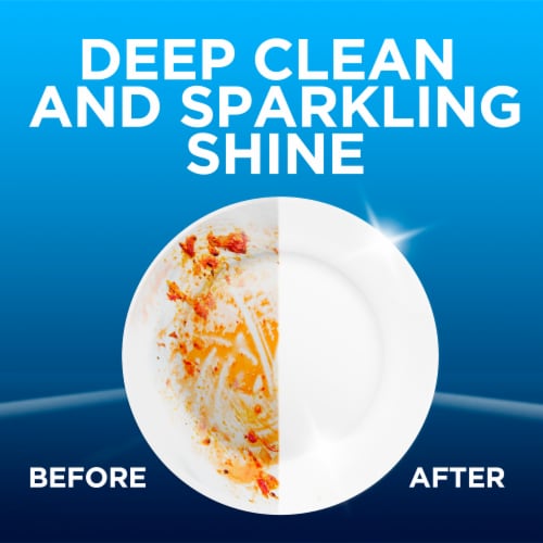 Finish Power Dishwasher Detergent Tablets Perspective: left