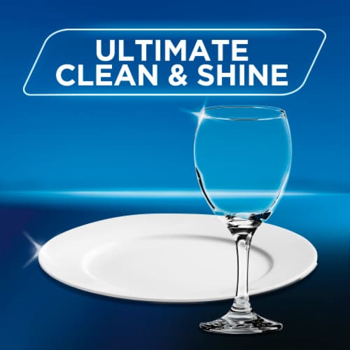 Finish® Powerball® Quantum® Hardwater Dishwasher Detergent Tabs Perspective: left