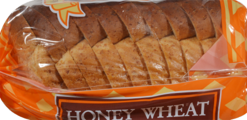 Klosterman Honey Wheat Half Loaf Bread Perspective: left