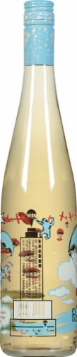 Post Blue Parachute White Wine Perspective: left
