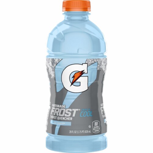 Gatorade® Frost Blue Icy Charge Sports Drink Bottle Perspective: left