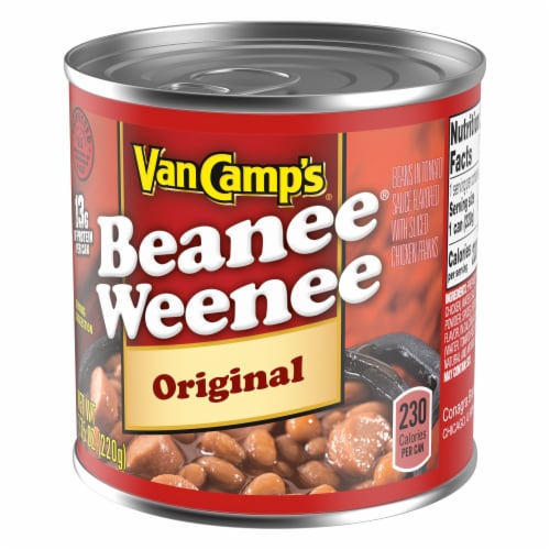 Van Camp's Original Beanee Weenee Perspective: left