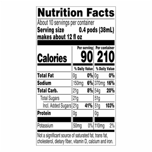 Gatorade® Gx Fruit Punch Flavor Pod Perspective: left