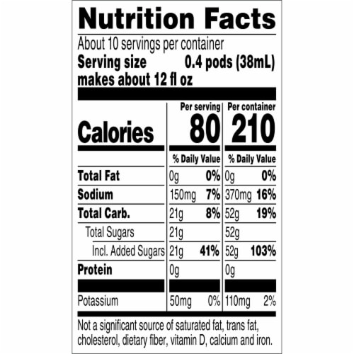 Gatorade® Gx Glacier Freeze Flavored Pods Perspective: left