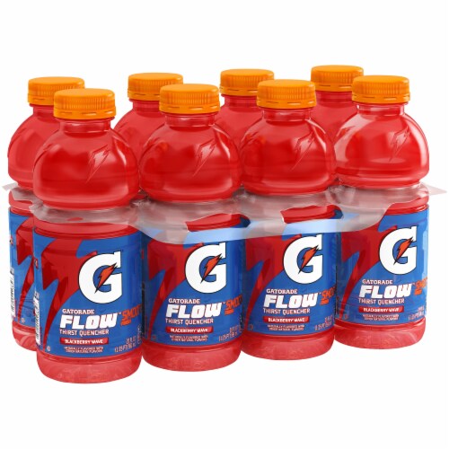 Gatorade Flow Blackberry Wave Sports Beverage Perspective: left