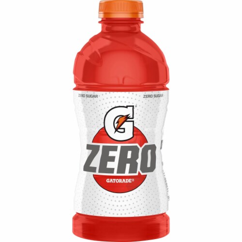 Gatorade® Zero Sugar Red Fruit Punch Sports Drink Bottle Perspective: left