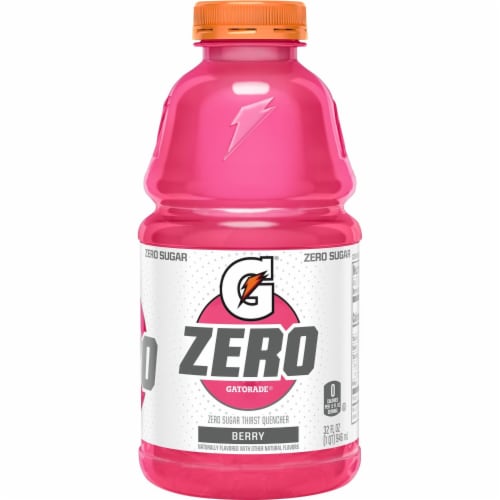 Gatorade Zero Sugar Thirst Quencher Pink Berry Electrolyte Enhanced ...