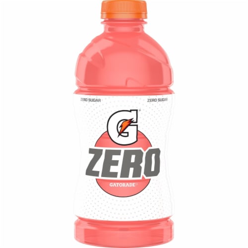Gatorade Zero Zero Sugar Thirst Quencher Strawberry Kiwi 28 Fl Oz Perspective: left