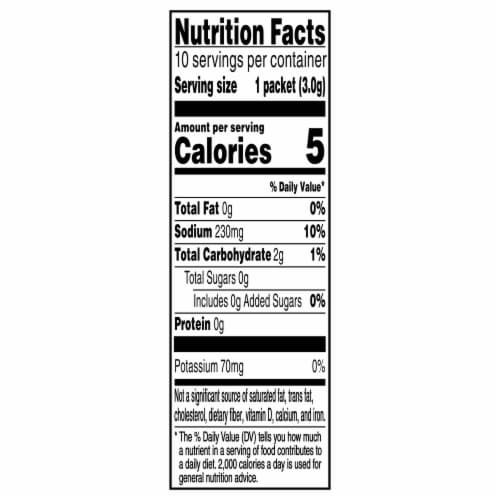 Gatorade® Zero Sugar Glacier Cherry Drink Mix Packets Perspective: left