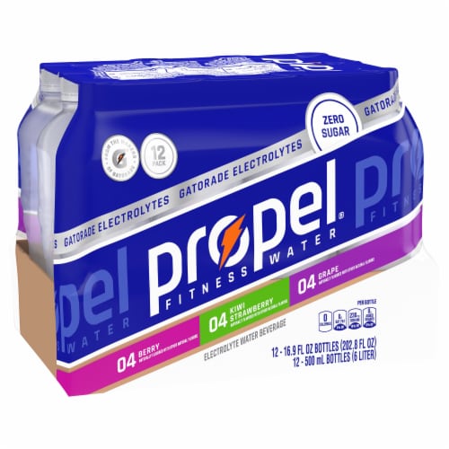 Propel® Electrolyte Variety Pack Bottled Water Perspective: left
