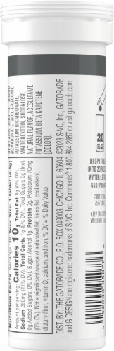 Gatorade® Zero Sugar Lemon Lime Thirst Quencher Beverage Enhancer Tablets Perspective: left