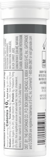 Gatorade® Zero Sugar Watermelon Thirst Quencher Beverage Enhancer Tablets Perspective: left