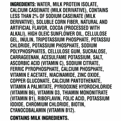 Muscle Milk® Pro Non Dairy Chocolate Peanut Butter Artificially Flavored Protein Shake Perspective: left