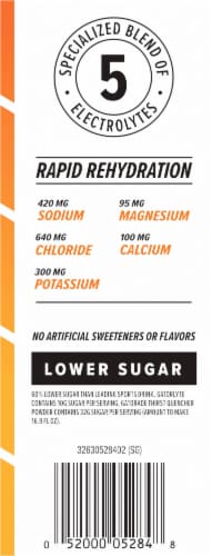Gatorade® Gatorlyte® Cherry Lime Powder Perspective: left