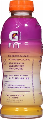 Gatorade Fit™ Electrolyte Beverage Passionfruit Citrus Perspective: left