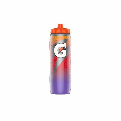 Gatorade® Gx Purple Flame Insulated Water Bottle Perspective: left