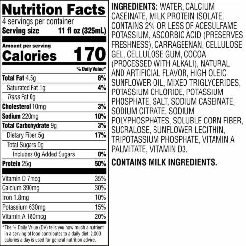 Muscle Milk Genuine Protein Shake, S'mores Perspective: left