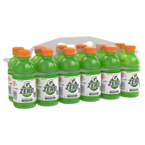 Gatorade® Zero Sugar Green Apple Burst Sports Drink Multipack Bottles Perspective: left