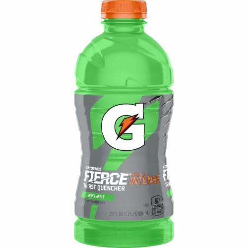 Gatorade® Fierce Green Apple Sports Drink Bottle Perspective: left