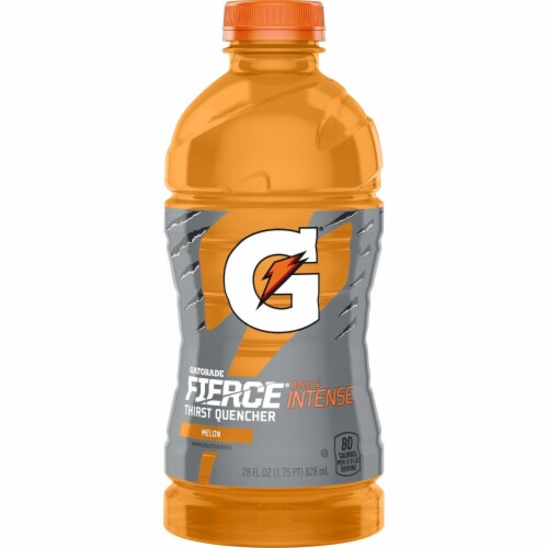 Gatorade® Fierce Melon Sports Drink Bottle Perspective: left