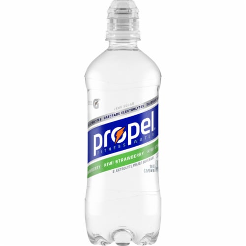 Propel® Electrolyte Kiwi Strawberry Flavored Bottled Water Perspective: left