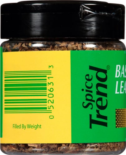 Spice Trend Basil Leaves Perspective: left