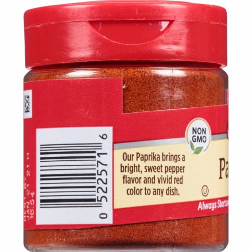 McCormick Paprika Shaker Perspective: left