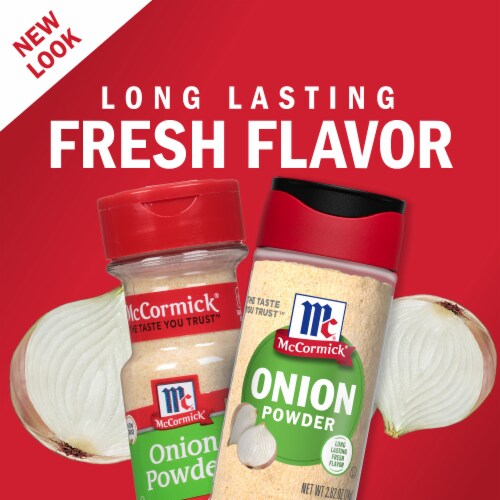 McCormick Onion Powder Perspective: left