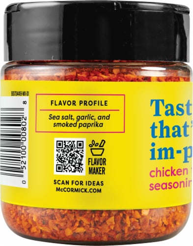 McCormick® Flavor Maker Chicken Topping Seasoning Perspective: left