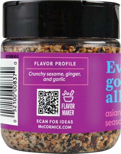 McCormick Flavor Makers Asian Rice Bowl Topping Seasoning Perspective: left