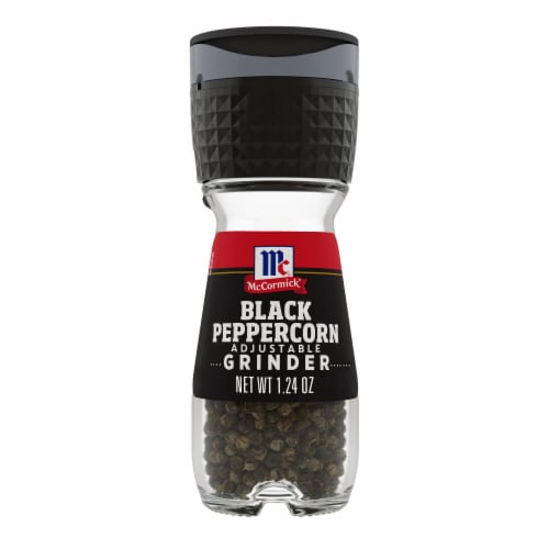 McCormick Black Pepper Grinder Perspective: left