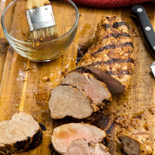 McCormick Grill Mates Brown Sugar Bourbon Single Use Marinade Perspective: left